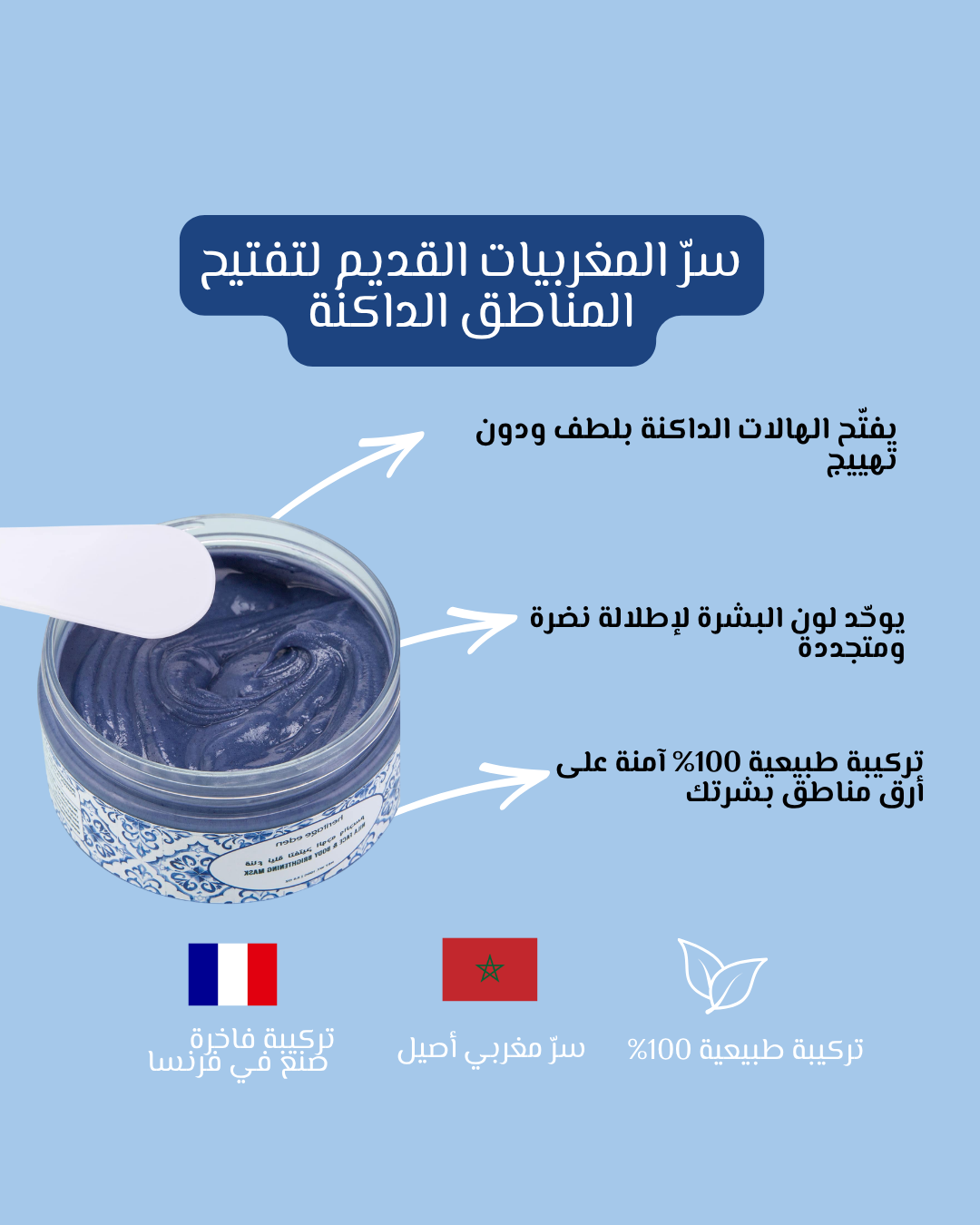 استمتعي بالثقة في كل لحظة حميمة مع زوجك — وداعاً للمناطق الحساسة الداكنة